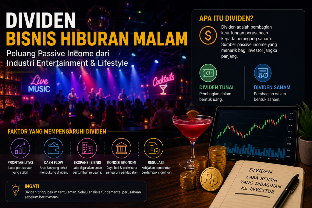 dividen hiburan malam